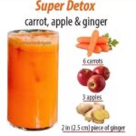 Shed Pounds with this Super Detox Juice: Carrot Apple & Gingger Smoothie