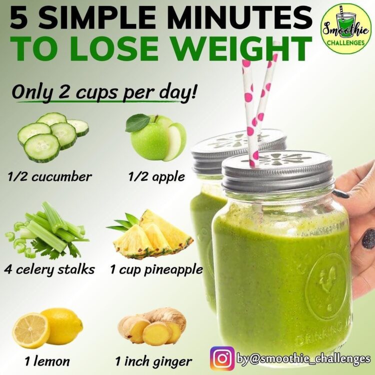 5 SIMPLE MINUTES TO LOSE WEIGHT - Conveganence