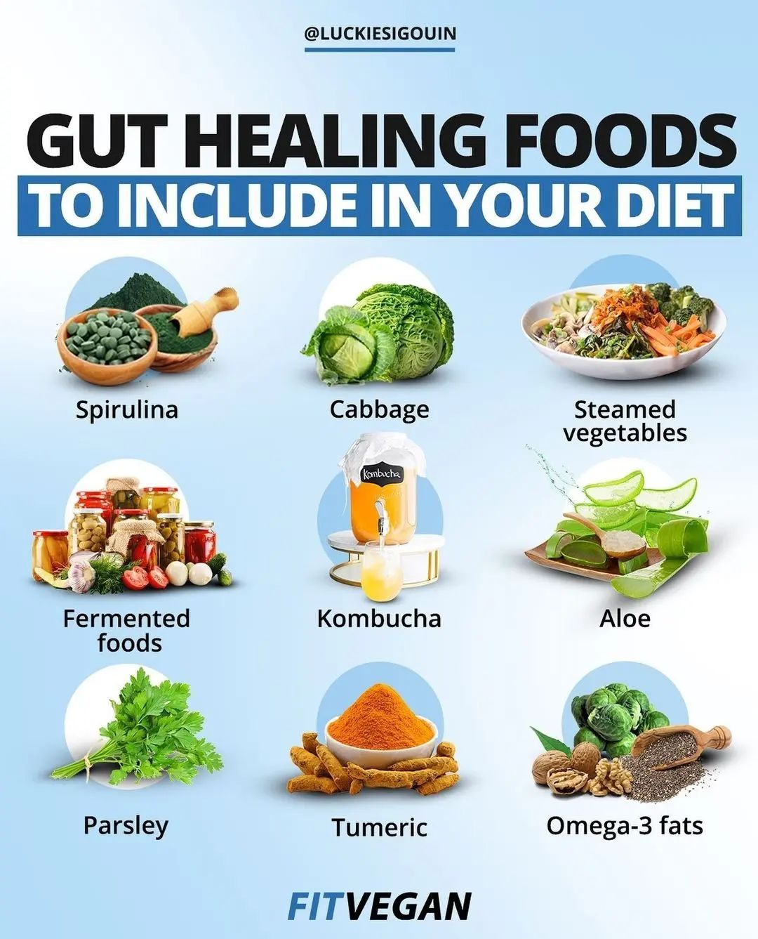 Gut Healing Foods To Include In Your Diet Conveganence 7466