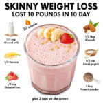 Skinny Weight Loss Smoothie: Lose 10 Pounds in 10 Days