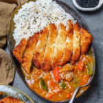 Tofu Katsu with Japanese Curry and rice